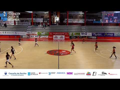 Infantil Femenino, Copa Galicia,  G:C, J:3, Balonmano Porriño - Bm Cañiza