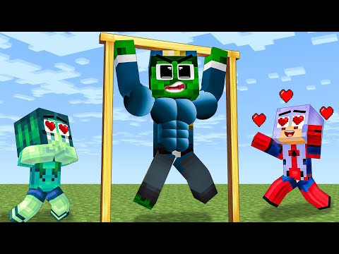 Monster School: Bad Baby Hulk Becomes Good Police? Sad Minecraft Animation