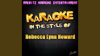 What a Shame (In the Style of Rebecca Lynn Howard) (Karaoke Version)