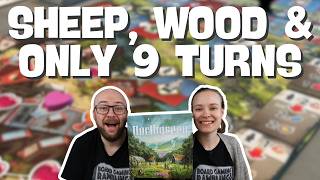Sheep, Wood & Only 9 turns! - Northgreen Board Game Review