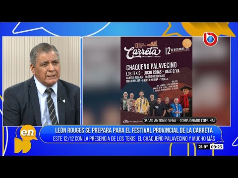 Festival de la Carreta 2024 en León Rougés: Oscar Vega confirma entrada GRATIS