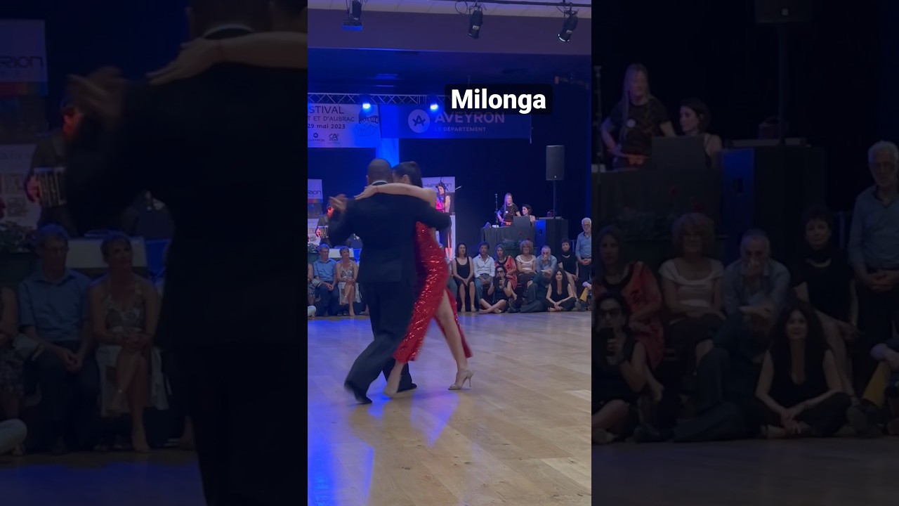 Milonga. Gisela Natoli y Carlos Estigarribia. Festival de Tango Saint Geniez D’Olt #dance #shorts