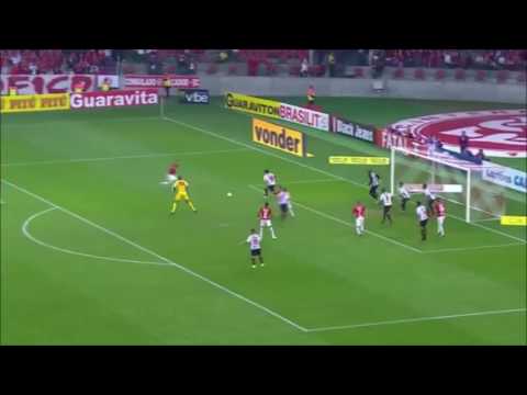 1º Gol de Uendel pelo Inter - Internacional 2 x 0 Oeste - Serie B 2017