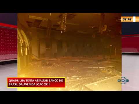 Quadrilha tenta assaltar unidade do Banco do Brasil em Teresina 23 10 2020