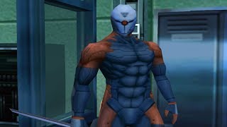 Metal Gear Solid: Cyborg Ninja (Grey Fox) Boss Fight