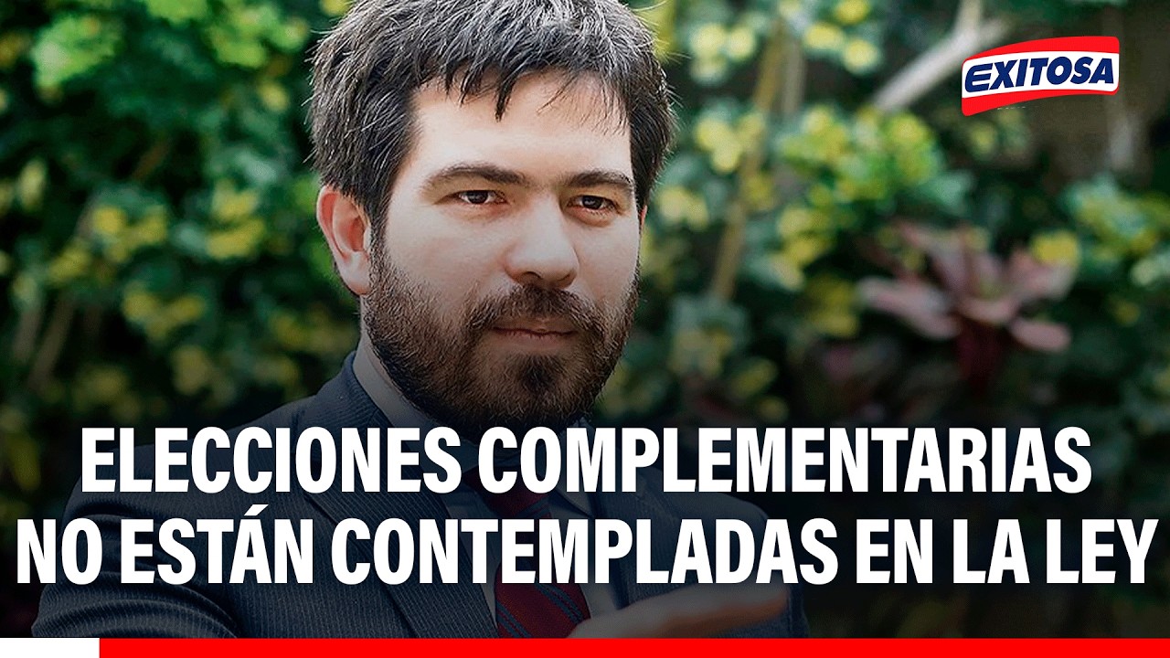 🔴🔵 Lucar Ghersi: "Sería viable y posible eventualmente, pero el JNE tiene que sopesar costos"