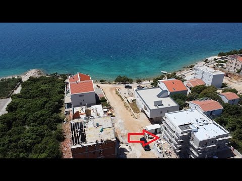 MANDRE 4-sobni apartmani u izgradnji, 2. RED DO MORA (stanje radova 1.6.2021.)