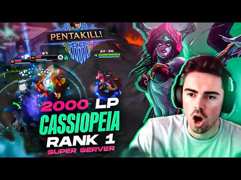 2000LP Cassio is KING of the CHINESE SUPER SERVER *PENTAKILL*