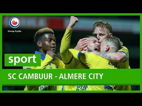 SPORT: SC Cambuur komt in eigen huis niet verder dan gelijkspel tegen Almere City
