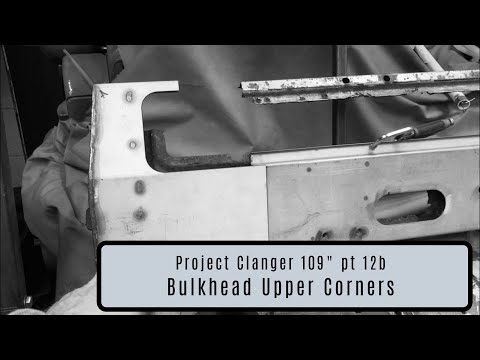 Project Clanger the 109" Series 3 Landrover Rebuild. Bulkhead rebuild pt 12b