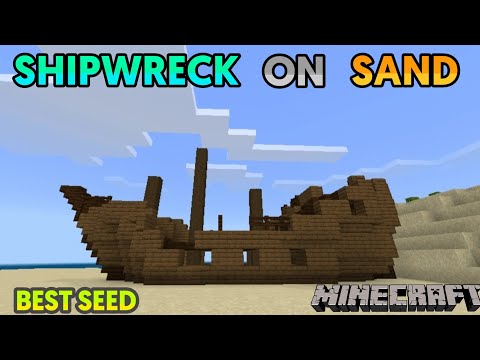 EPIC Minecraft Shipwreck Seed - UNBELIEVABLE Spawn!