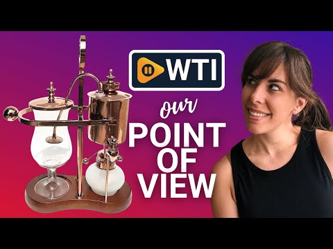 Nispira Belgian Belgium Royal Family Balance Syphon Siphon Coffee Maker Vacuum Brewing System | Vintage Classic Retro Luxury Exquisite Design | Smooth Great Aroma | Copper or Rose Gold Color  - WTI product video review
