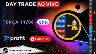 🔴 DAY TRADE AO VIVO 11/08/2026 [Dólar Futuro] 🔴