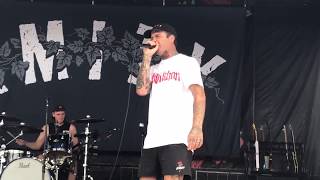 THE AMITY AFFLICTION - Don’t Lean On Me (02/08/2018 @ Vans Warped Tour Jacksonville)