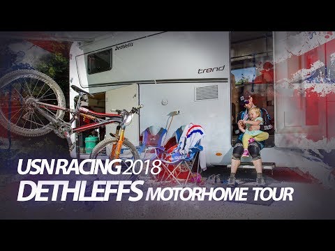 USN Racing - Dethleffs 7877-2 Team Motorhome Tour