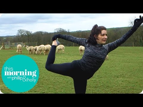 Would You Try Alpaca Yoga? | This Morning
