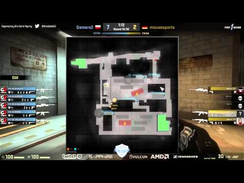 mousesports vs Gamers2- Game One