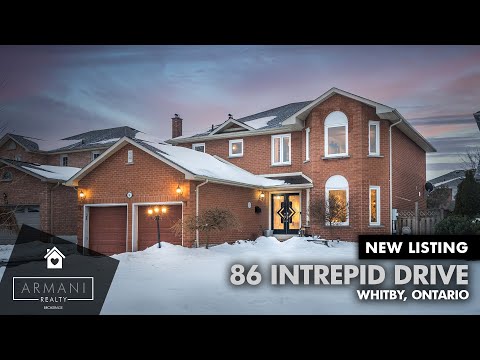 SOLD! 86 Intrepid Drive in Whitby, Ontario!