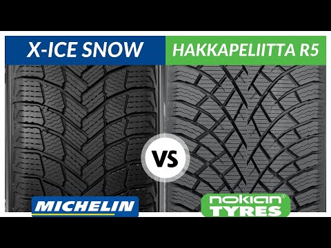 MICHELIN X ICE SNOW VS NOKIAN HAKKEPELIITTA R5 – BESTE WINTERREIFENVERGLEICH!