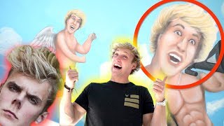 WE PAINTED MYSELF IN BROTHER JAKE’S TEAM 10 MANSION!