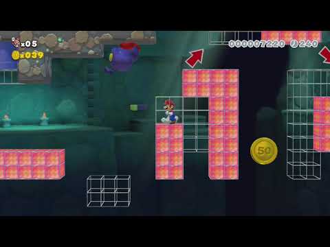 Super Mario Maker 2 - Blink-Block-Bluff