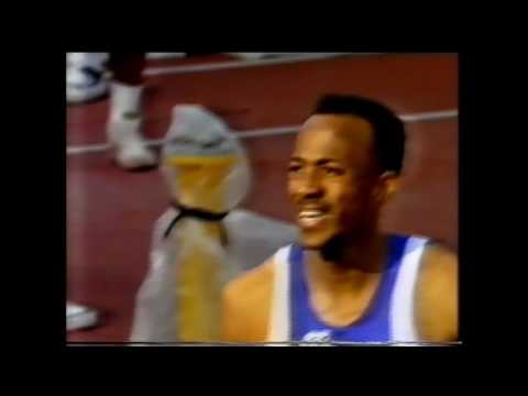 1992 Olympics, Men's 200m, Semifinal 2, Barcelona, Spain