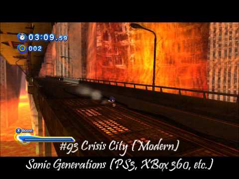MistressZelda's List of Amazing VGM! #93 Crisis City (Modern) (Sonic Generations)