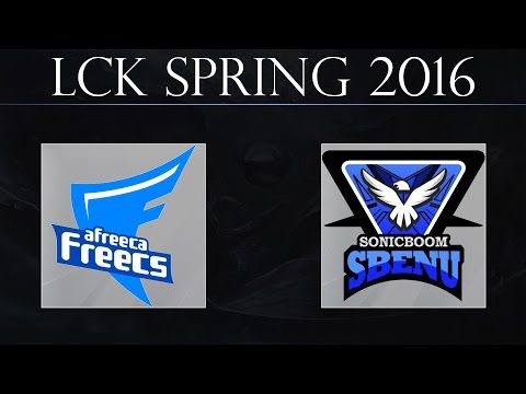 [H/L] AFS vs SBENU G2 | Afreeca Freecs vs SBENU Sonicboom Game 2 (27.01.2016) |