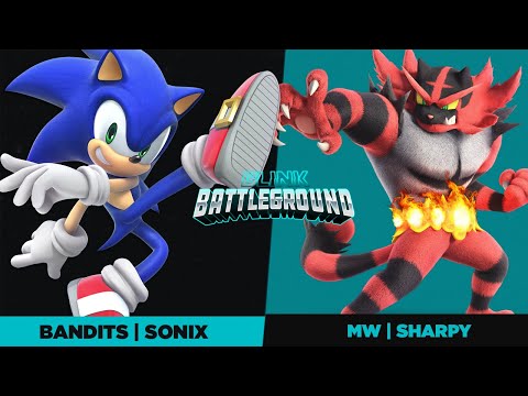 Bandits | Sonix vs MW | Sharpy - Blink Battleground #3 - Super Smash Bros Ultimate
