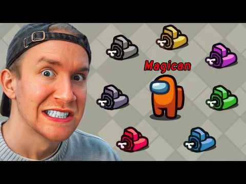 MY BEST AMONG US WIN EVER 🔥 1 VS 8 WIN 🏆