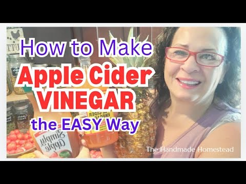 How to Make Apple Cider Vinegar -WITHOUT APPLES!