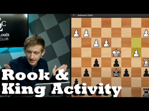 Rook & King Activity in Rook Endgames | Endgame Class - NM Caleb Denby