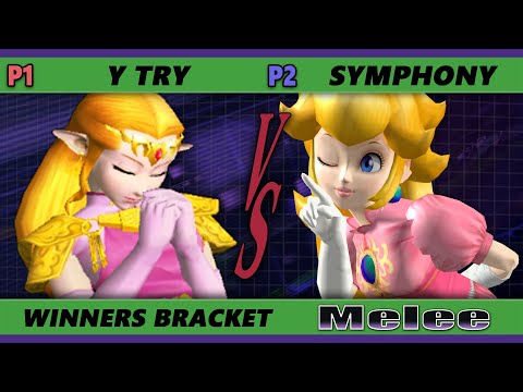 S@X 446 - Y_Try (Zelda) Vs. Symphony (Peach) Smash Melee - SSBM