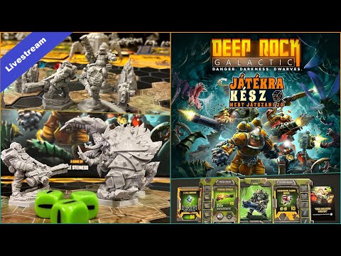 Deep Rock Galactic - LiveStream - Játékra kész - Play right away