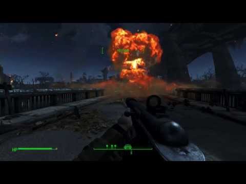 Gas Tank Fun on the Tucker Memorial Bridge in Fallout 4