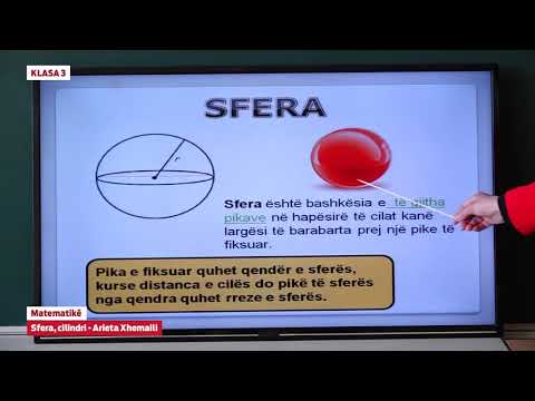 e Mesimi Klasa 3 - 3697 Matematikë - Sfera, cilindri