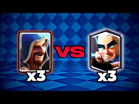 Wizard VS Magic Archer in Clash Royale