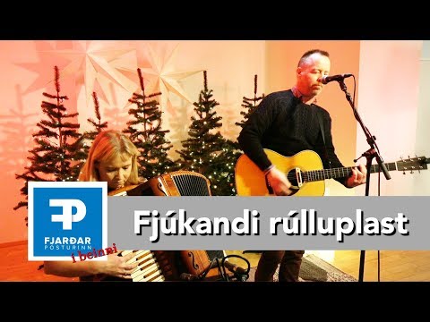 Haraldur Reynis og Vigdís Jónsdóttir | Fjúkandi rúlluplast - Fjarðarpósturinn í beinni
