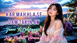 Download lagu [New Version] Kar Mah Hla Se Dam Takin Aw - Janet K.Lalrinpuii // Lyric Video mp3