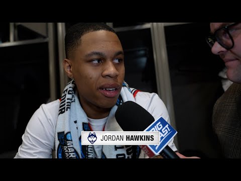 UConn's Jordan Hawkins -- Sweet Sixteen Postgame Interview