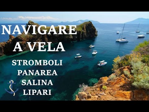 NAVIGARE A VELA NEL TIRRENO[4K] dal Golfo di Napoli alle Eolie - parte 2