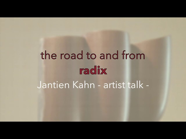 In this video made by Jessie Ehlhart, sculptor Jantien Kahn shares some background information on how a certain series of sculptures, named Paysage human, evolved into the piece Radix, that was made and sold in online (due to Covid) summer exhibition On Form Sculpture in 2020. The road to and from Radix - 2020 Video