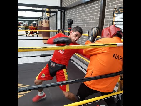 SPARRING DOMINICAL - JORGE MADROÑERO VS MAICOL DIAZ - GALERAS BOXING CLUB