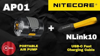 NEW2026NITECOREAP01NLink10ЛЁГКИЙ НАСОС для туризмаКАБЕЛЬБРЕЛОК для зарядки Обзор и тест