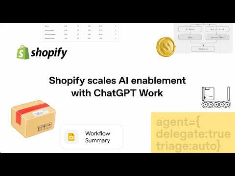 Shopify 如何利用 ChatGPT Work 借助 AI Agent 加速构建