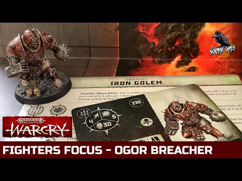 OGOR BREACHER - WARCRY FIGHTERS IN FOCUS #3 - Iron Golem Warhammer Warcry Warband