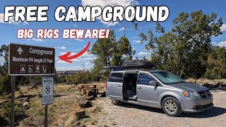 FREE Campground in New Mexico - But There’s a Catch (or Two!) 😳 | Van Life Journey to El Morro