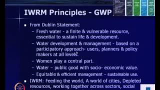 Integrated Water Resources Management