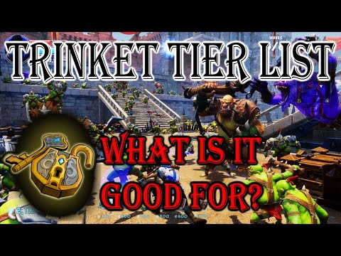 **Outdated See Description**Orcs Must Die 3 - Tier List - Trinkets