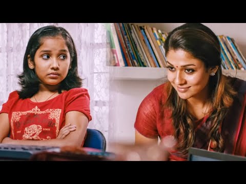 नयनतारा के बेटी ने बनाया अपने दोस्त के लिए रसगुल्ला | Bhaskar The Rascal Dubbed Movie  Scene